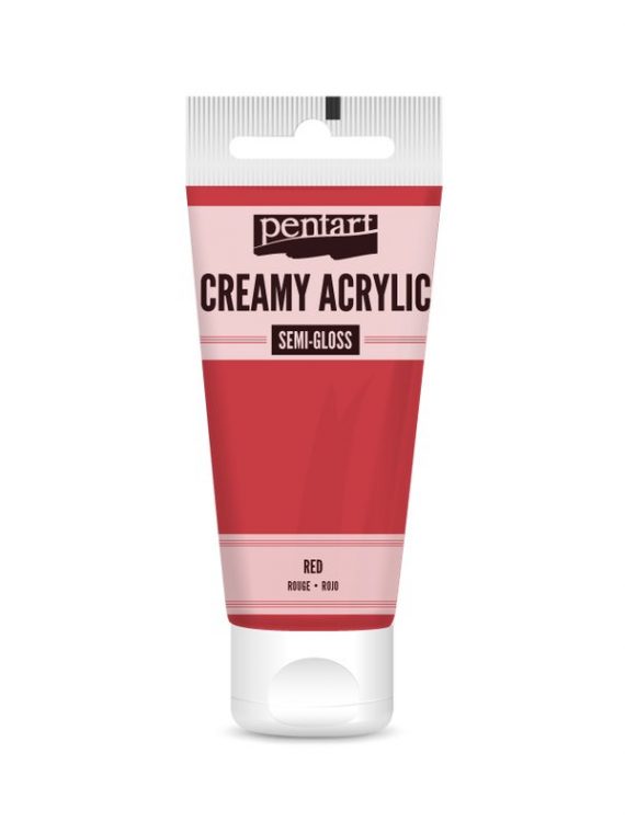 pentart-creamy-acrylic-semi-gloss-rot-60-ml