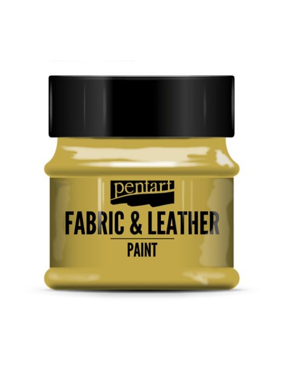 Fabric & Leather Paint 50ml Gold
