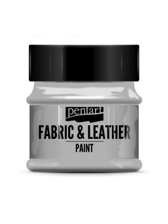 Fabric & Leather Paint 50ml Silver