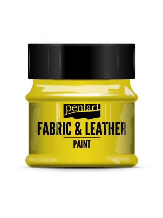 Fabric & Leather Paint 50ml Yellow