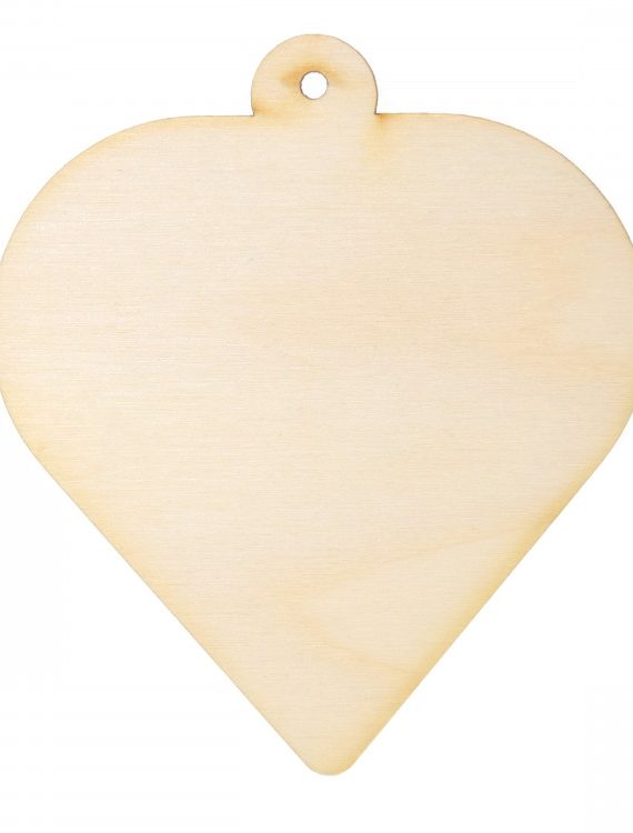 Wooden Heart pendant – Simply Crafting – 9 cm
