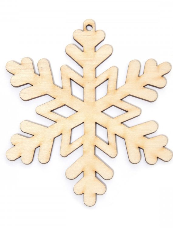 Wooden Snowflake pendant – Simply Crafting – 9 cm