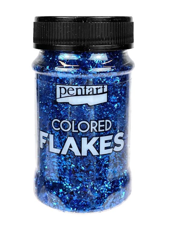 decor-foil-colored-flakes-pentart-blue-100-ml