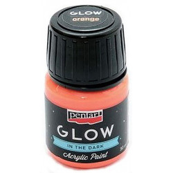 glow-in-the-dark-acrylic-paint-pentart-orange-30-ml