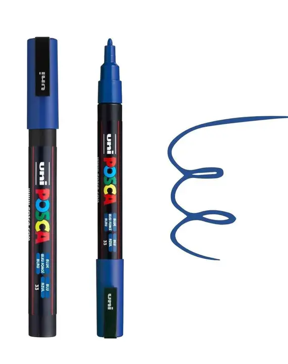 POSCA PC3M Paint Pen – BLUE