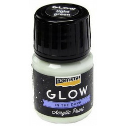 Download Glow in the dark acrylic paint 30ml, Green - Decofrog - Art Materials